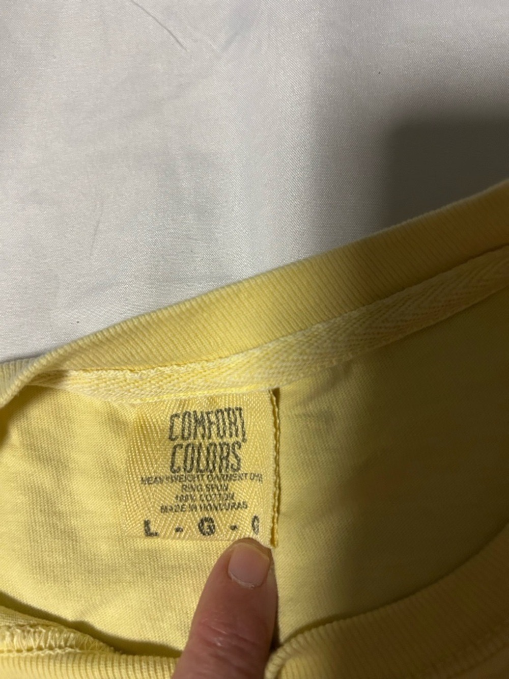 Ron Jon Surf Shop Tshirt Comfort Colors Yellow Panama City Sz L - Picture 4 of 12